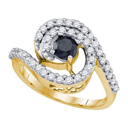 10KT Yellow Gold 1.04CT DIAMOND FASHION RING