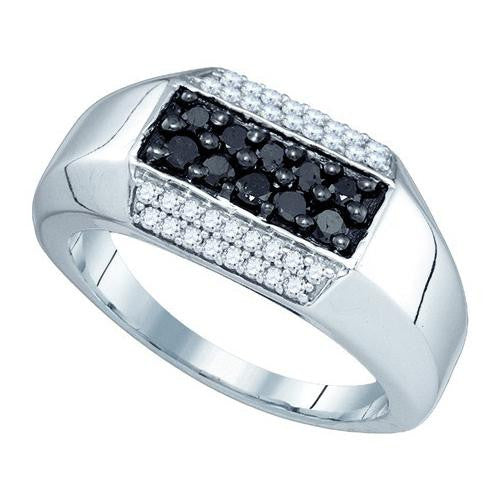 10KT White Gold 0.74CT DIAMOND MICRO-PAVE RING