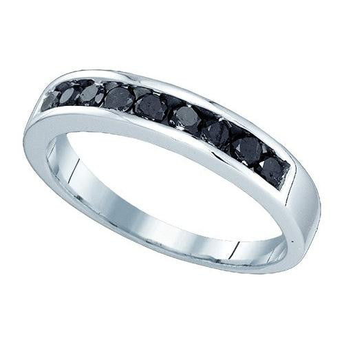 10KT White Gold 0.51CT DIAMOND FASHION BAND