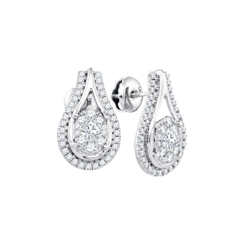 3-4CTW-Diamond FASHION EARRINGS