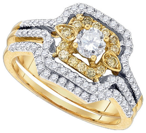 3-4CTW-Diamond 1-4CTW-CRD BRIDAL RING