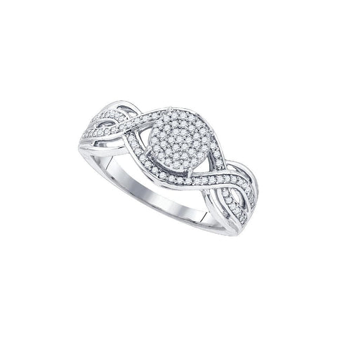 1-3CTW-Diamond LADIES MICRO-PAVE RING