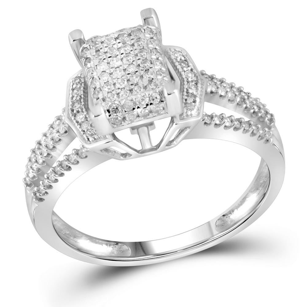 1-3CTW-Diamond MICRO-PAVE RING