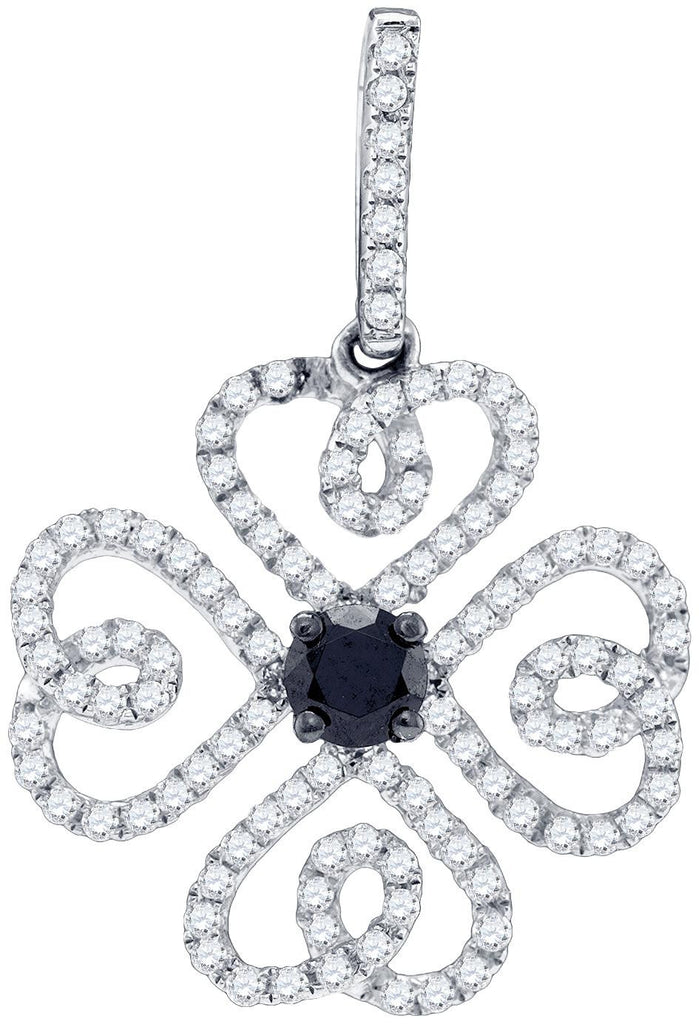 5-8CTW-Diamond FASHION BLACK PENDANT