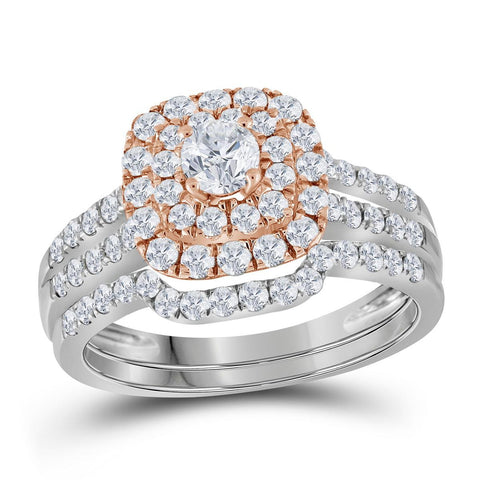 1  3-4CTW-Diamond 1 CTW-CPR BRIDAL RING