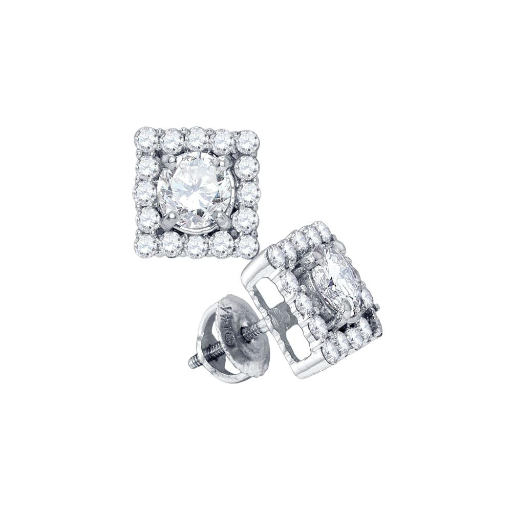 7-8CTW-Diamond 1-3x2(CRD) FASHION EARRING