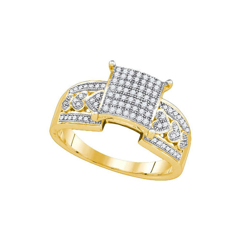 1-3CTW-Diamond MICRO-PAVE BRIDAL RING