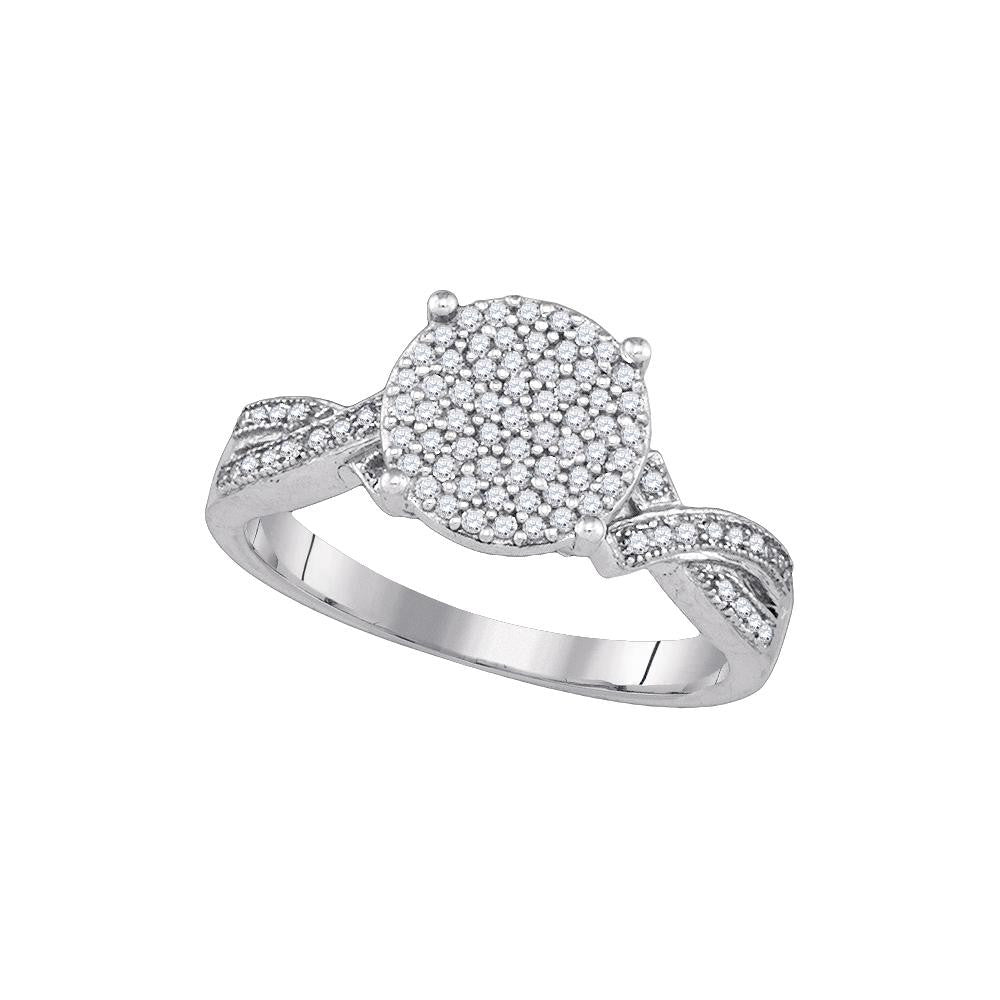 1-3CTW-Diamond MICRO-PAVE RING