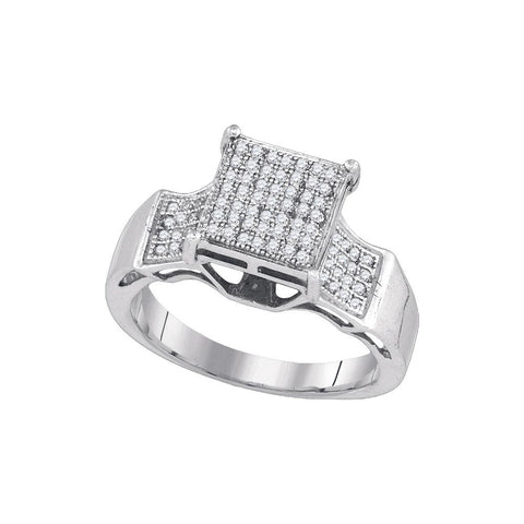 1-4CTW-Diamond MICRO-PAVE BRIDAL RING