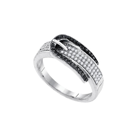 1-4CTW-Diamond FASHION BLACK RING