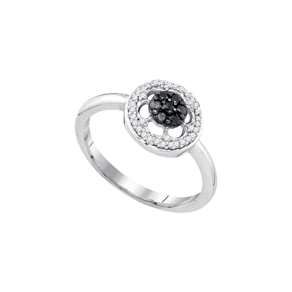 1-4CTW-Diamond FASHION BLACK RING