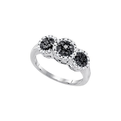 1-3CTW-Diamond FASHION BLACK RING