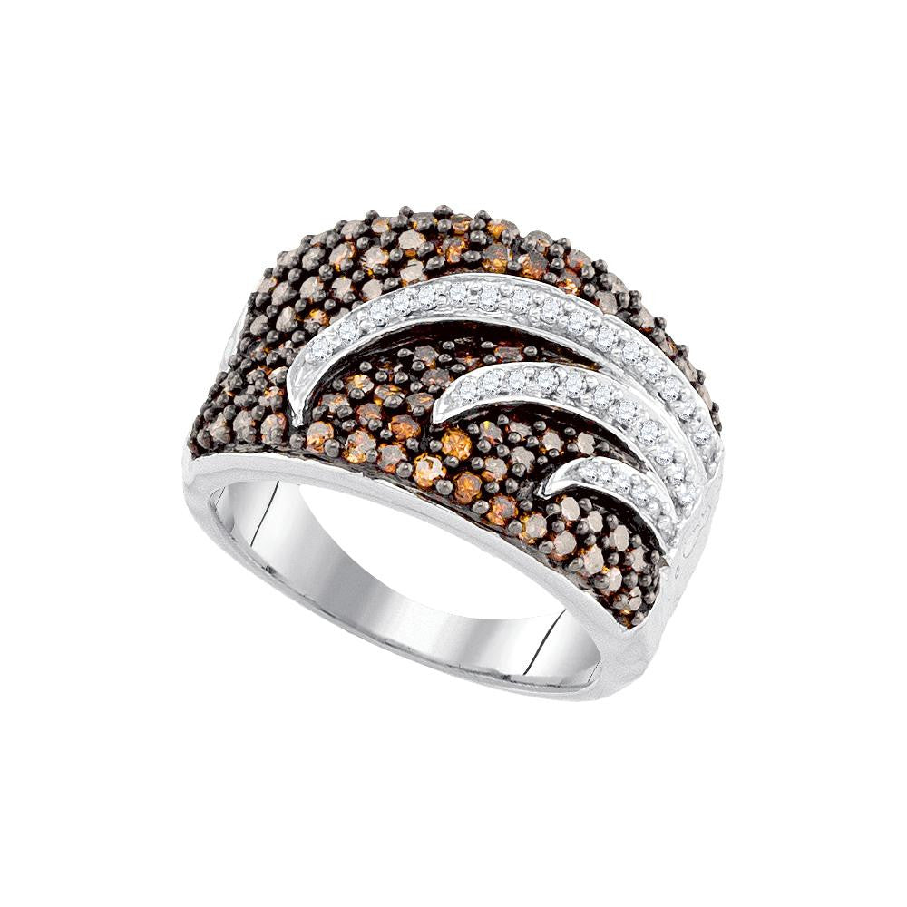 1 1-4CTW-Diamond FASHION BROWN BAND