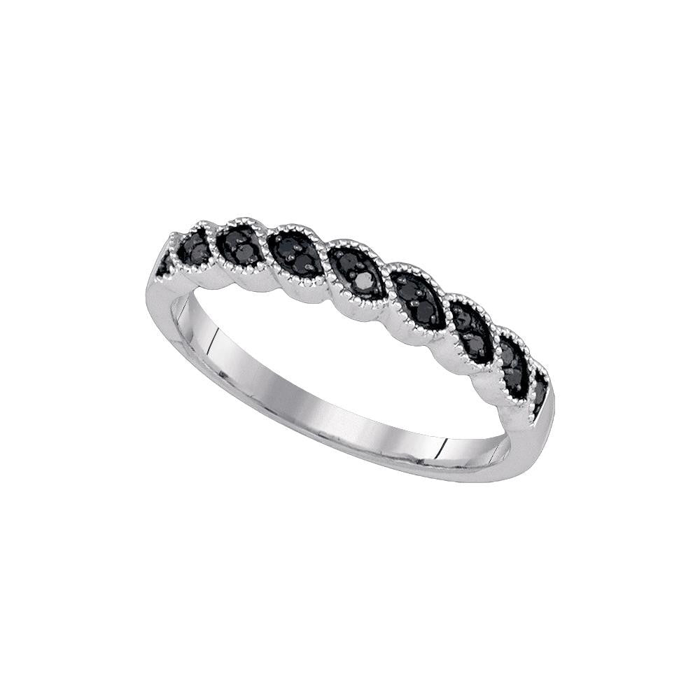 1-5CTW-Diamond FASHION BLACK RING