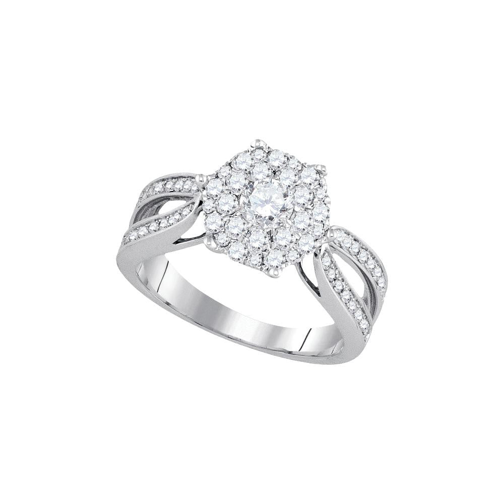 1 CTW-Diamond 1-3CTW-CRD BRIDAL RING