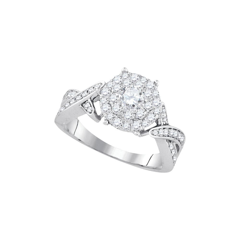 1 CTW-Diamond 1-3CT-CRD BRIDAL RING