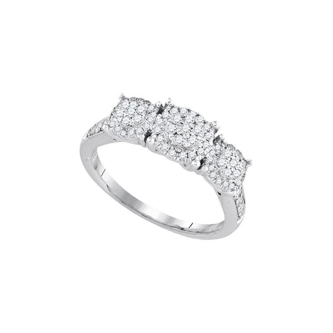 1-2CTW-Diamond BRIDAL RING