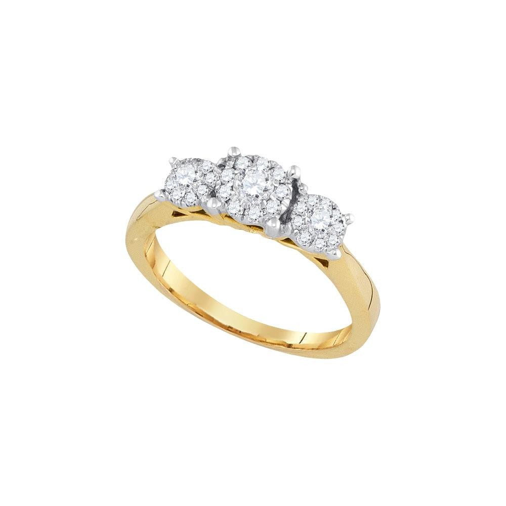 1-2CTW-Diamond BRIDAL RING