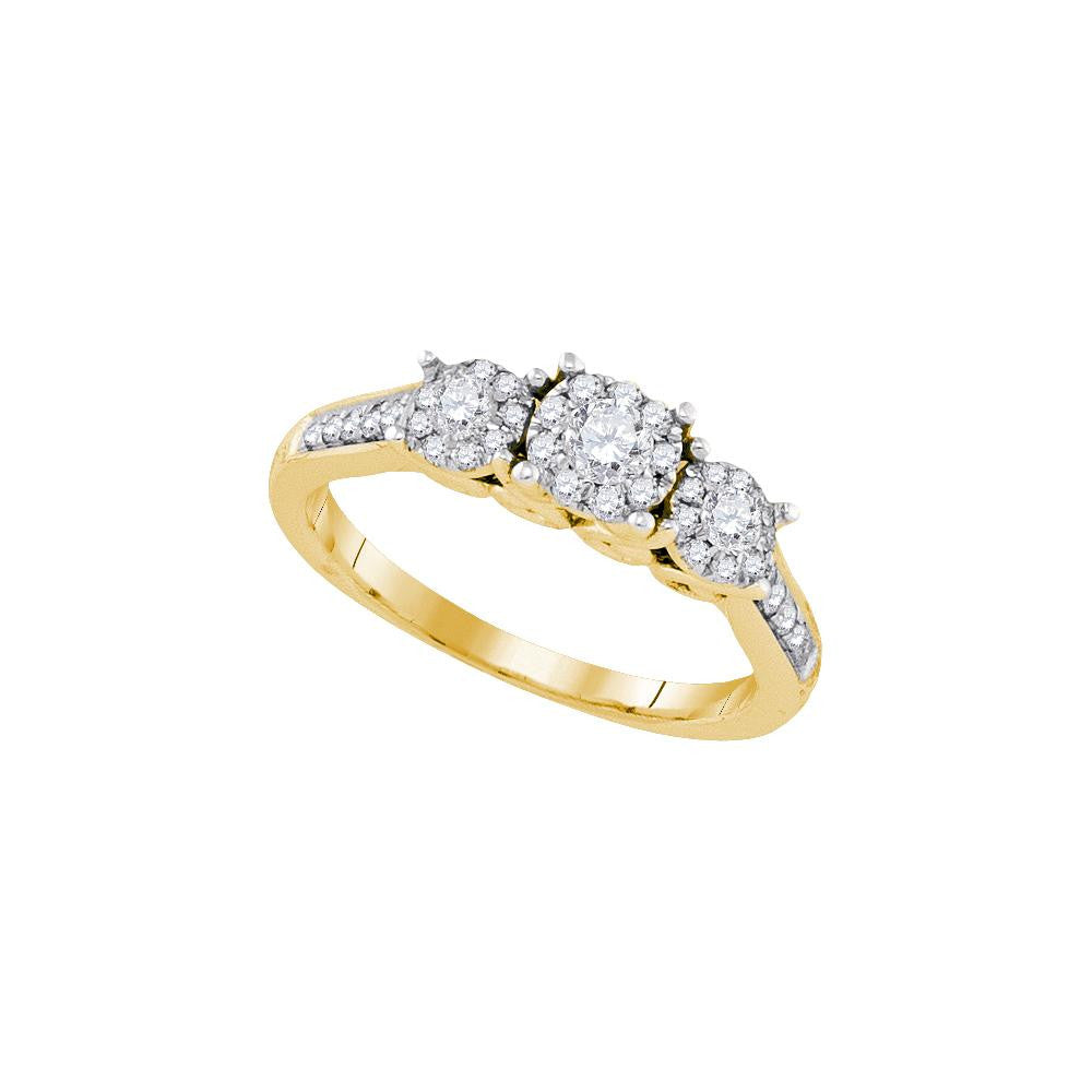 1-2CTW-Diamond BRIDAL RING