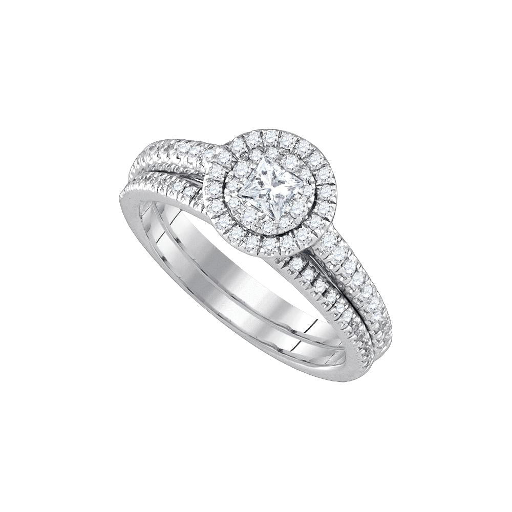 3-4CTW-Diamond 1-4CT-CPR MONACO BRIDAL SET