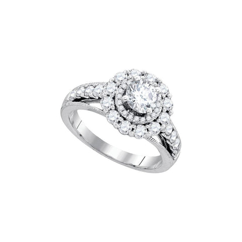 1 3-4CTW-Diamond 3-4CT-CRD BRIDAL RING