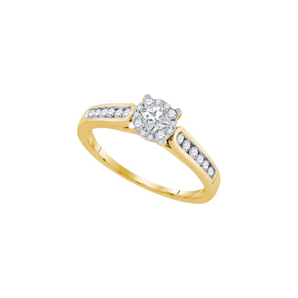 1-2CTW-Diamond 1-5CT-CPR BRIDAL RING