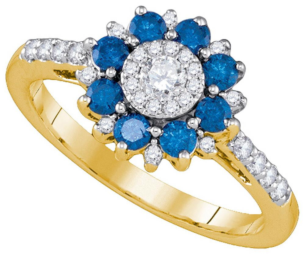 3-4CTW-Diamond YELLOW  RING