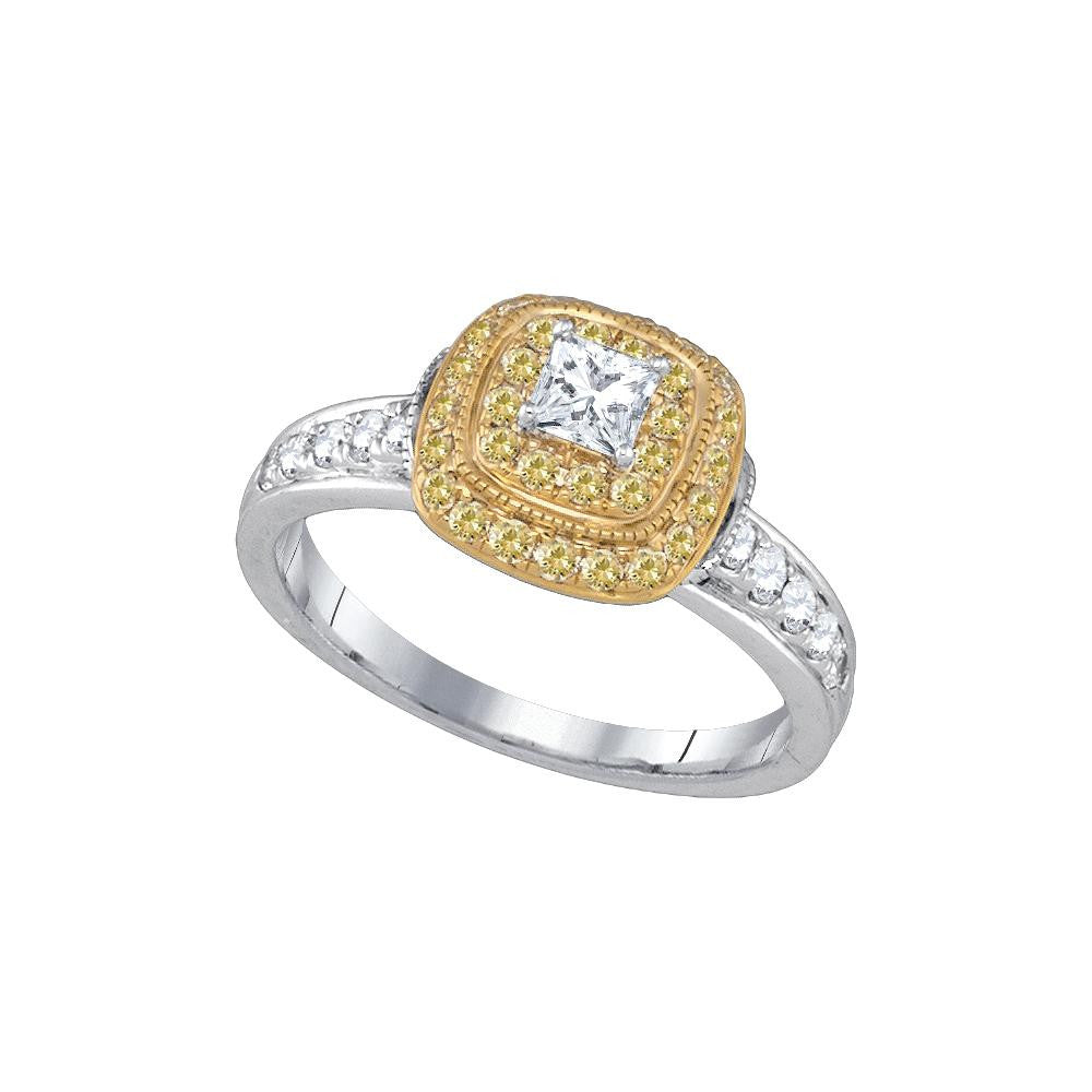 7-8CTW-Diamond 1-4CT-CPR BRIDAL RING