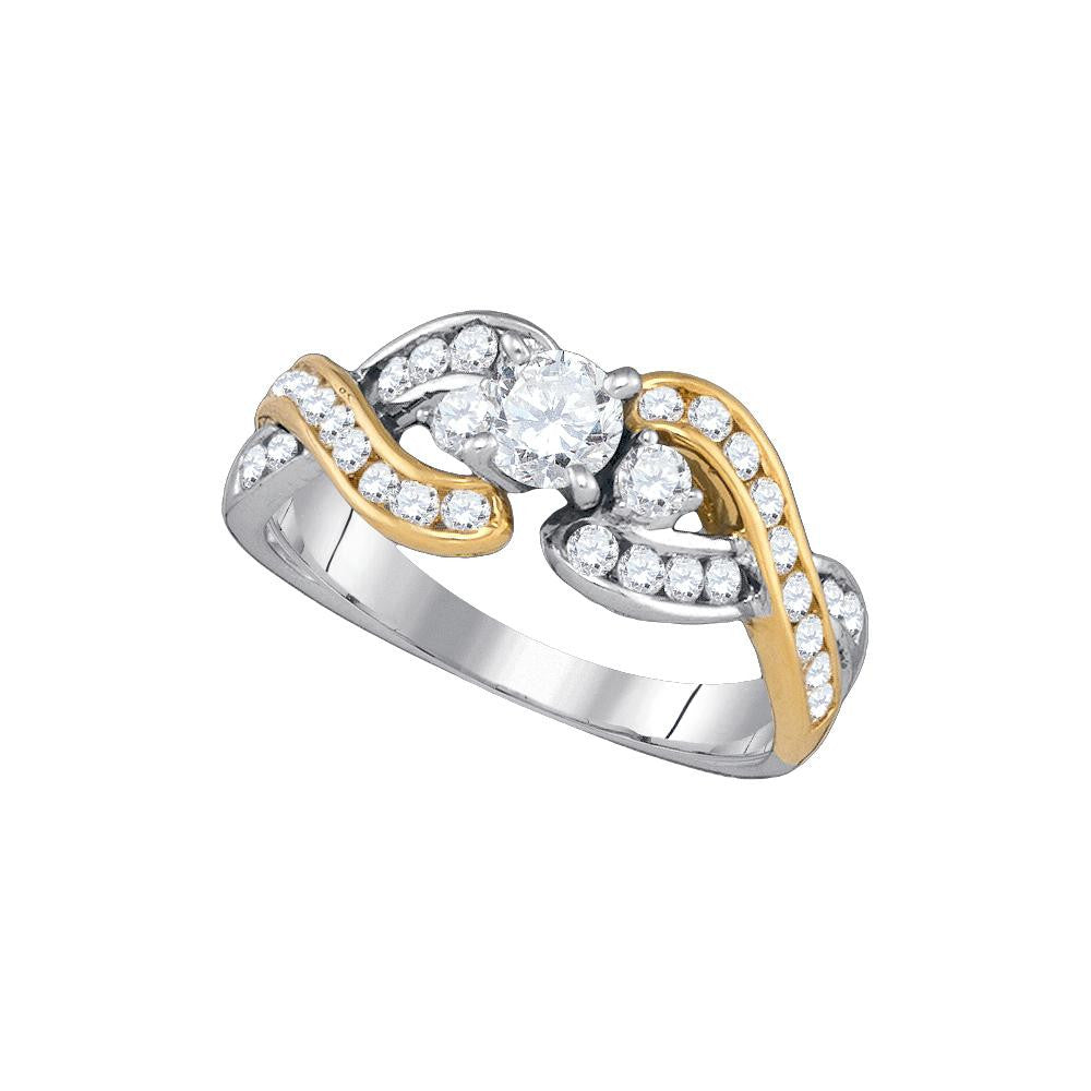 1 CTW-Diamond 3-8CT-CRD BRIDAL RING