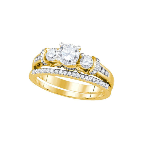 1 CTW-Diamond 1-2CT-CRD BRIDAL SET