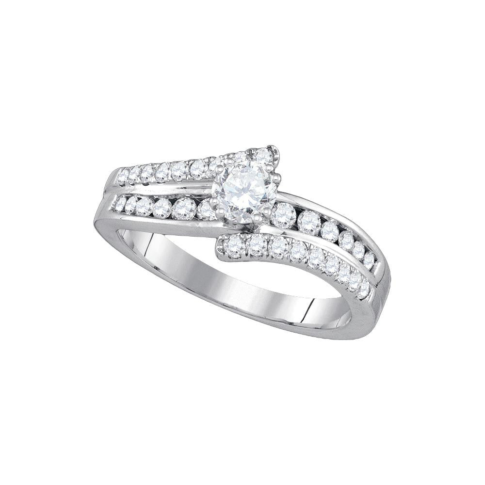 7-8CTW-Diamond 1-3CTW-CRD BRIDAL RING