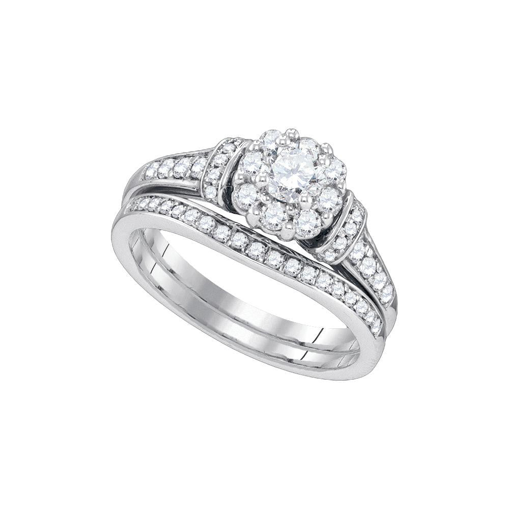 7-8CTW-Diamond 3-8CT-CRD BRIDAL SET