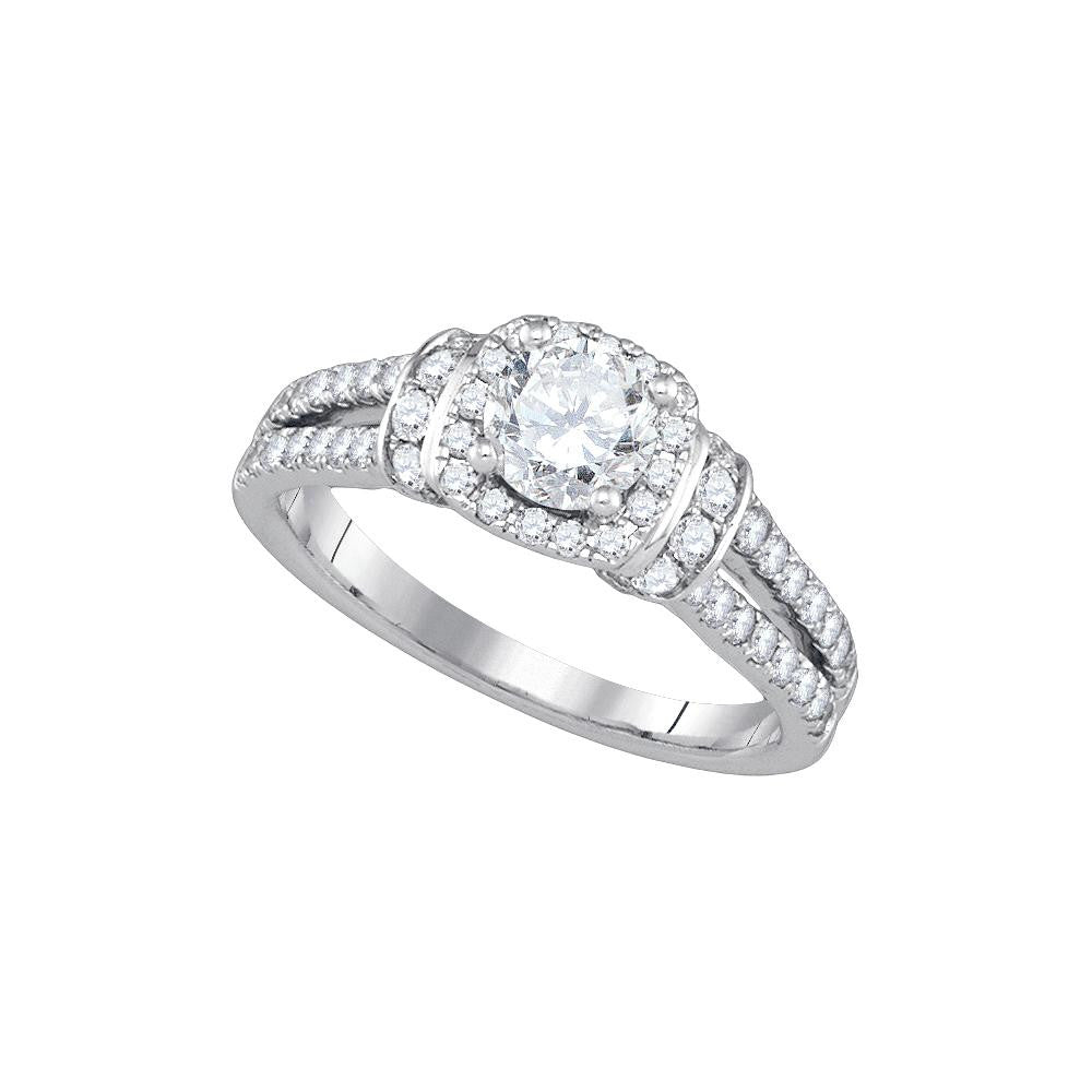 1 1-3CTW-Diamond 1-2CT-CRD BRIDAL RING