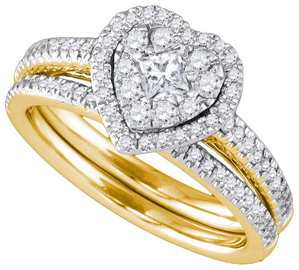 3-4CTW-Diamond MONACO BRIDAL SET