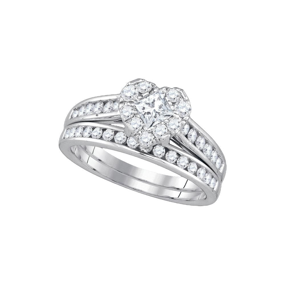 1 CTW-Diamond 1-4CT-CPR MONACO BRIDAL SET