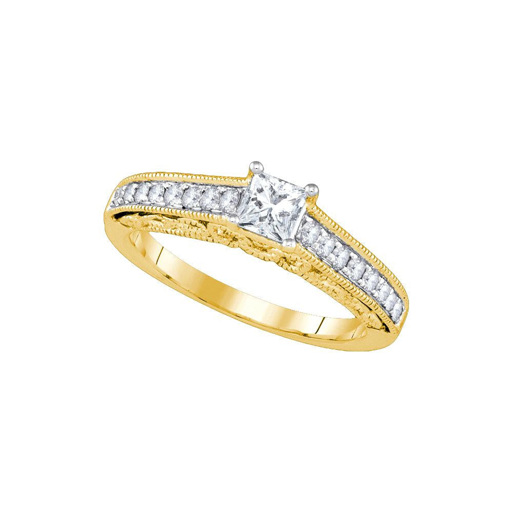 5-8CTW-Diamond 3-8CT-CPR BRIDAL RING