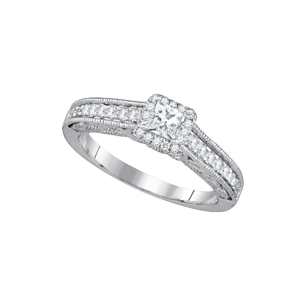 3-4CTW-Diamond 1-3CT-CPR BRIDAL RING