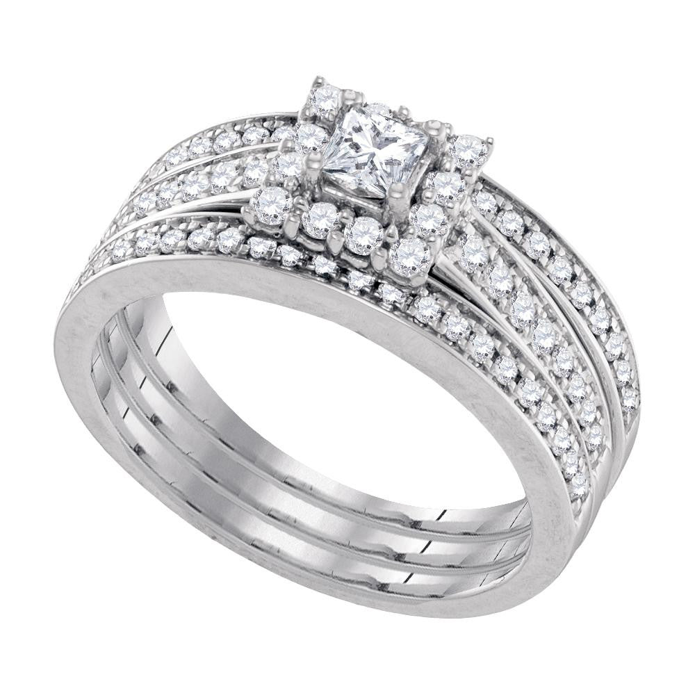 7-8CTW-Diamond 1-4CT-CPR BRIDAL SET