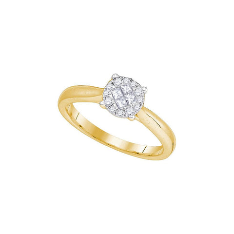 1-4CTW-Diamond SOLEIL RING