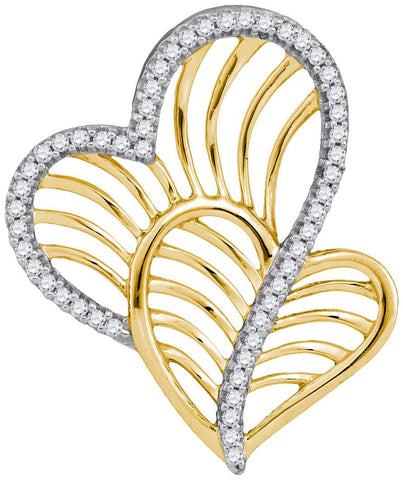 1-8CTW-Diamond HEART PENDANT