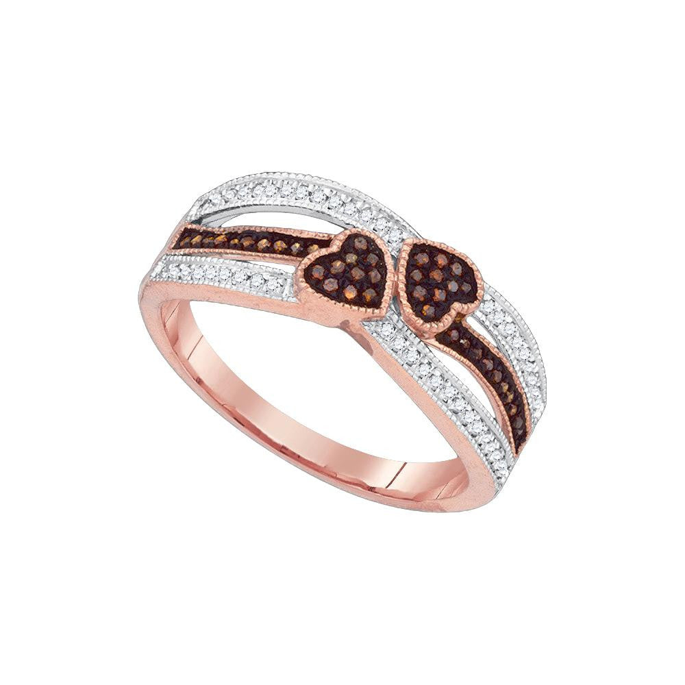 1-5CTW-Diamond RED MICRO-PAVE RING