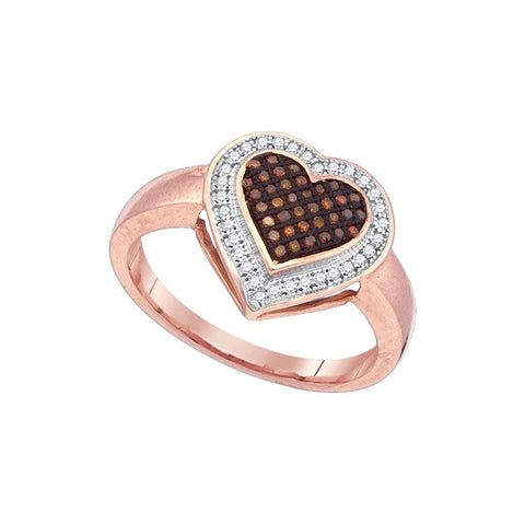 1-5CTW-Diamond RED HEART RING