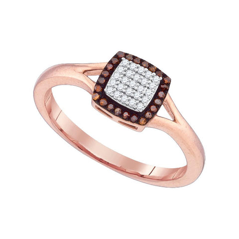 1-8CTW-Diamond RED  RING