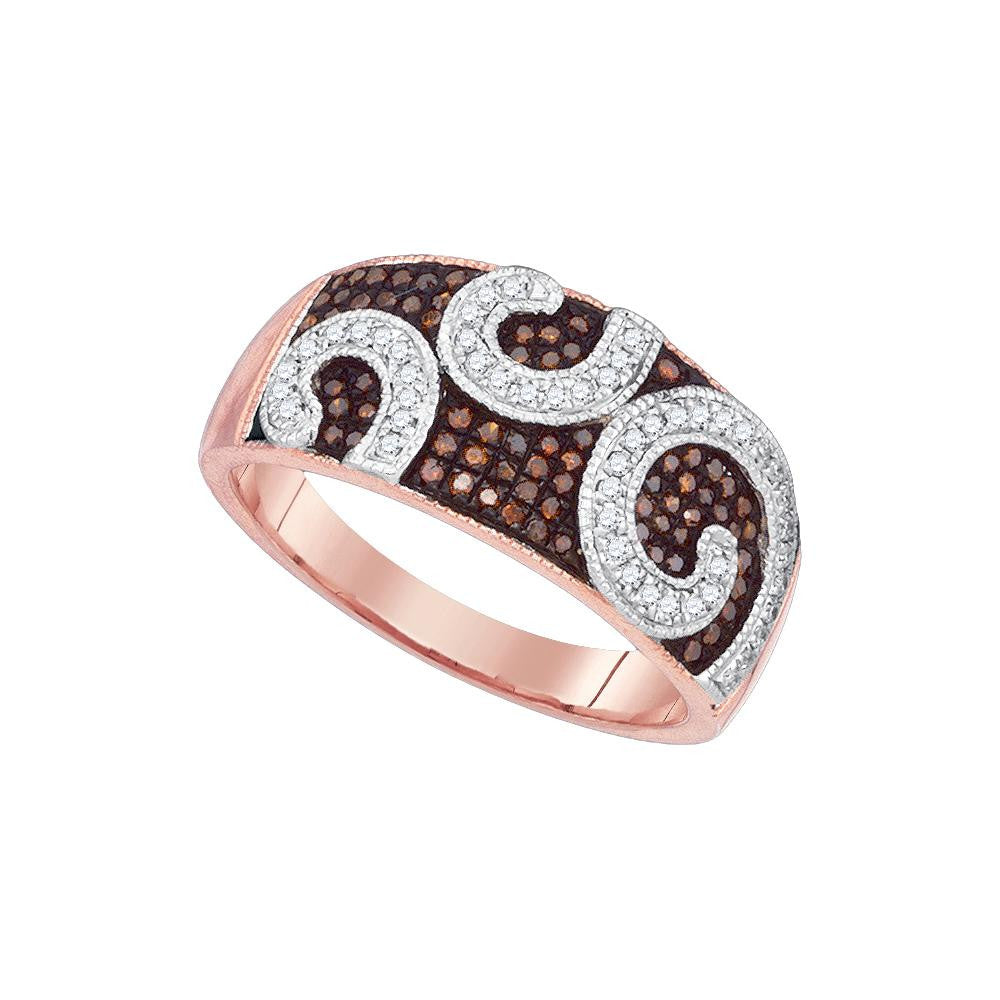 1-3CTW-Diamond MICRO-PAVE RED RING