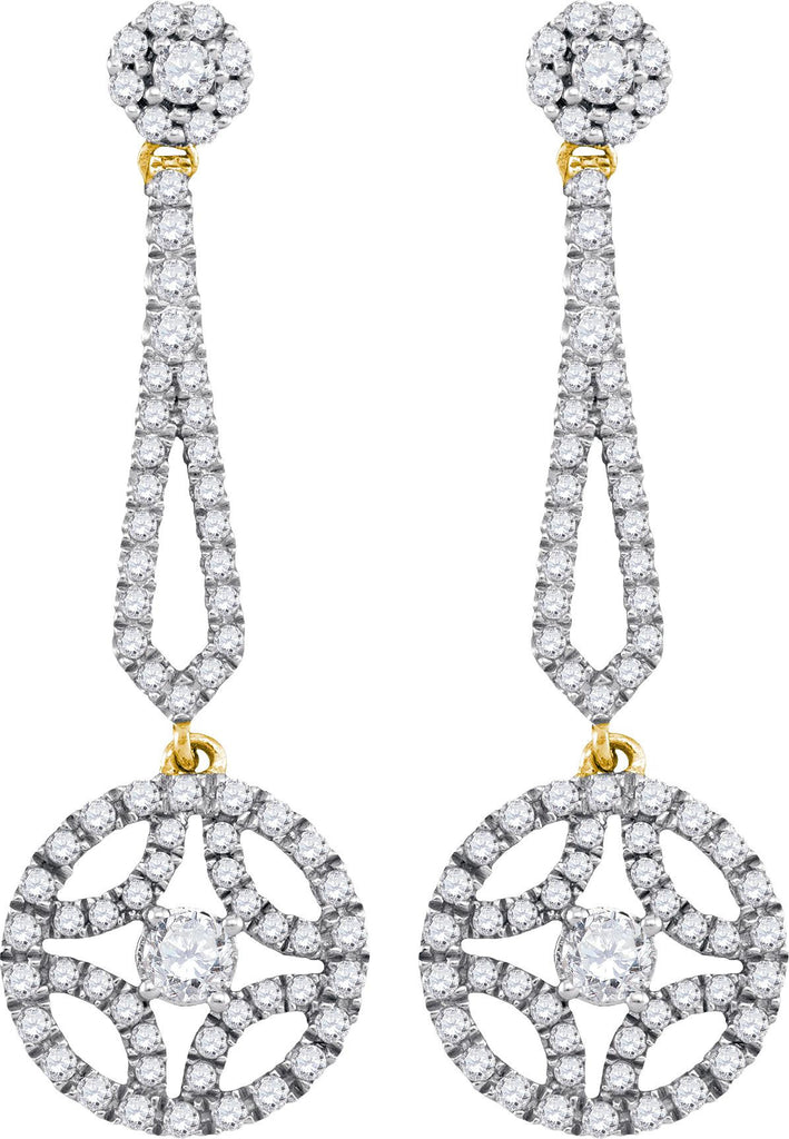 1 CTW-Diamond FASHION EARRING