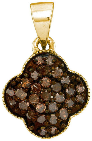 1-4CTW-Diamond BLACK MICRO-PAVE PENDANT