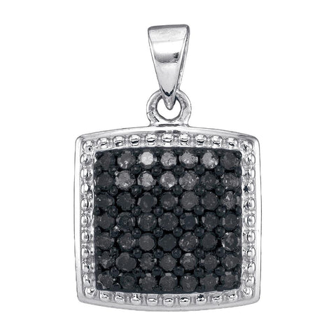 1-2CTW-Diamond MICRO-PAVE PENDANT