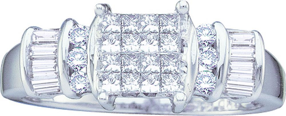 1-2CT-Diamond INVISIBLE RING