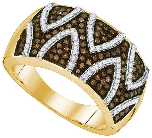 10KT Rose Gold 0.65CTW-Diamond FASHION RING