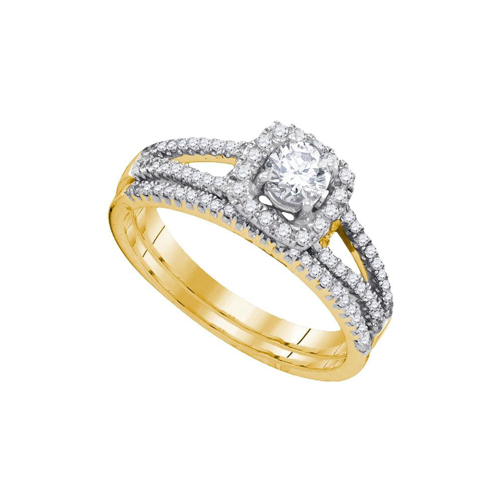 3-4CT-Diamond 1-3CT-CRD BRIDAL SET